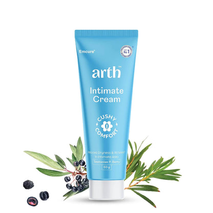 Arth Menopause Wellness & Intimate Care Combo for Women | Perimenopause Support Tablets for Hormonal Balance & hot flashes + Intimate Cream to Reduce Dryness, Itching & Maintain pH Balance