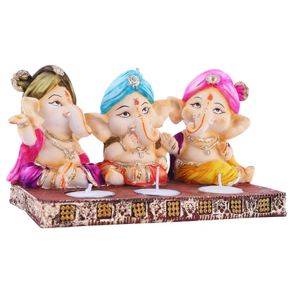 Dancing Ganesha Idol for Gift & Home Decor | Ganesha Statue for Home | GANPATI Statue | SHOWPIECE for Home Decor House Warming Gift