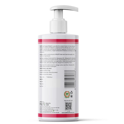 INLIFE Vash Intimate Wash for Women 250ml | Intimate Hygiene | Feminine Wash for Odour, Anti-Bacterial properties | Maintains pH levels (Pack of 1, 250)
