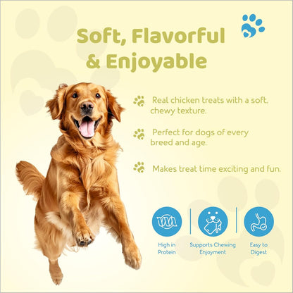 Petoska Chicken & Banana Dog Treats – 100 g Soft, Flavorful Snacks for Puppies & Adult Dogs, Real Chicken & Natural Banana Bite‑Sized Treat