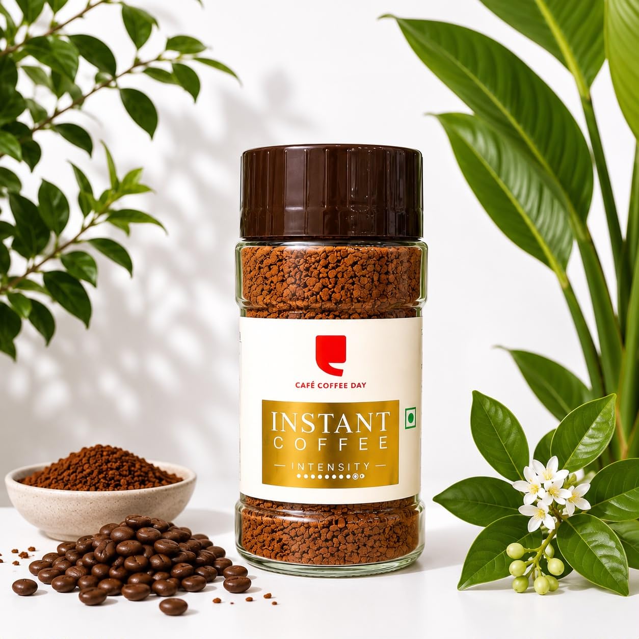 Cafe Coffee Day Strong Instant Coffee | Strong Blend | Dark Roasted To Perfection | Intense, Bold And Strong Flavour | Have It With Milk Or Without | Cold & Hot | Rich Aroma | Perfect for Espresso, Cappuccino, and Black Coffee Lovers