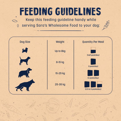 Sara's Wholesome by HUFT Classic Paneer & Veggies Dog Food – 300 gm | Wet Gravy Meal for All Breeds & Life Stages | No Artificial Flavours, Preservative-Free