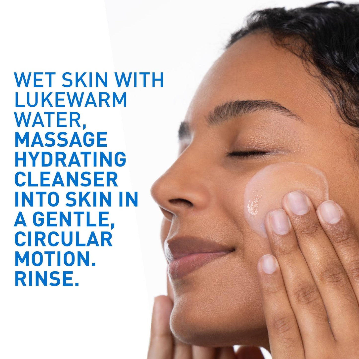 CeraVe Hydrating Cleanser For Normal To Dry Skin (88ml) - Non-Foaming Face Wash with Hyaluronic Acid And Ceramides | Non-Comedogenic, Non-Irritating And Fragrance-Free Cleanser
