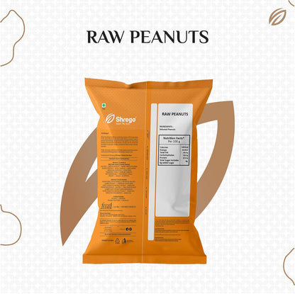 SHREGO Pink Raw Peanut, Vacuum Packed (1 kg) Premium Moongfali