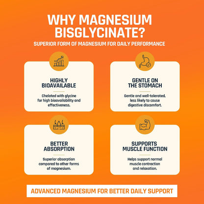 Naturaltein Creamag Boost Creatine 3g + Magnesium Bisglycinate 130mg Supplement Powder, Orange Flavour, Supports Strength, Energy & Recovery, 100g (20 Servings)