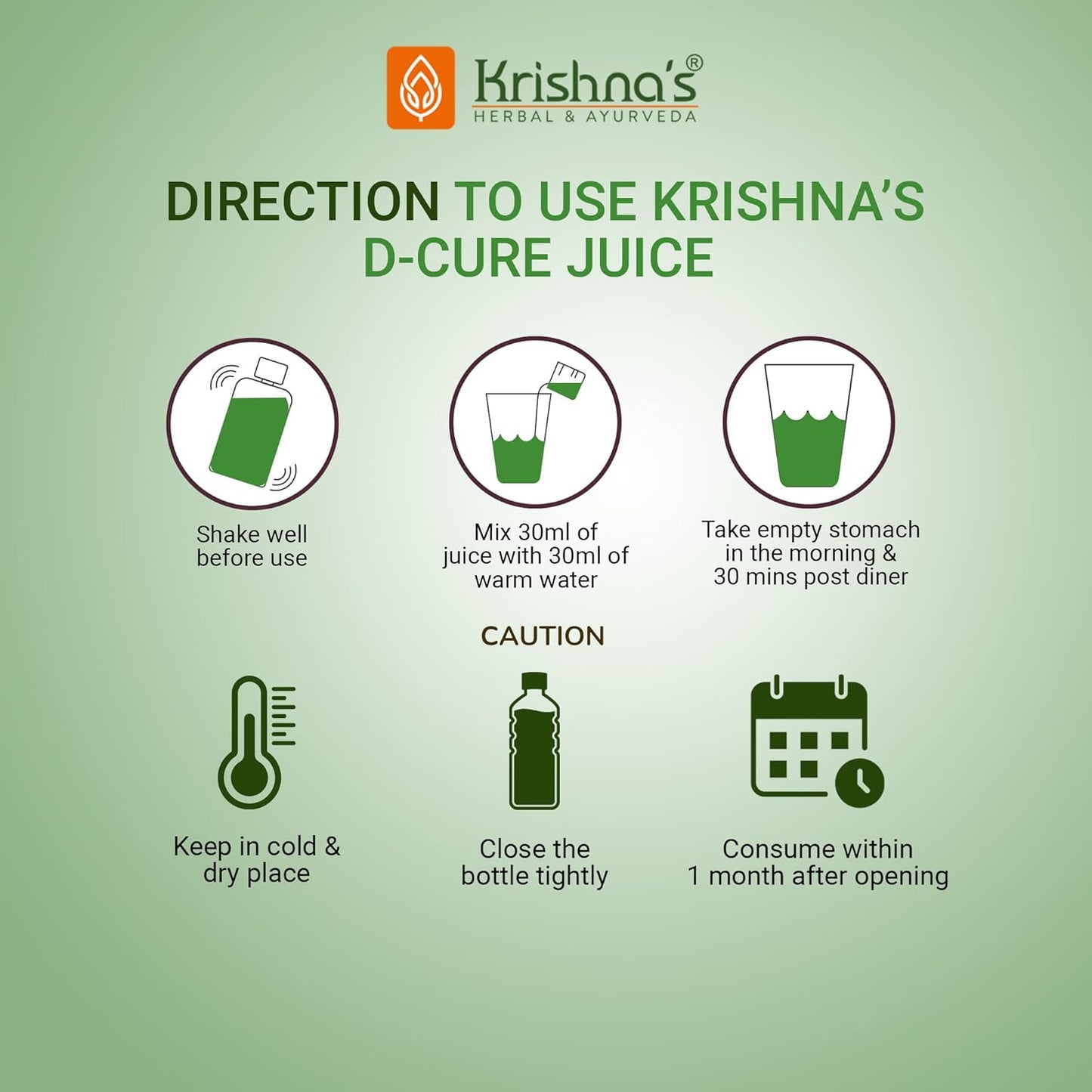 KRISHNA'S HERBAL & AYURVEDA D Cure Juice -500 Ml|Support For Blood Platelets Count|Papaya Leaf,Giloy,Tulsi,Pipar,Pipla Mool,Chavya,Chitrak,Sounth,Haldi|Detoxifies&Rejuvenates Body