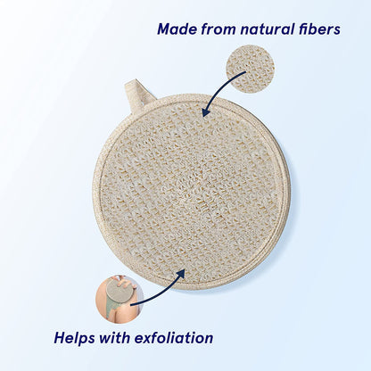 Be Bodywise 1% Salicylic Acid Body Wash With Free Loofah | Gently Exfoliates to Prevent Body Acne & Cleanse Skin | Paraben and SLS free | 250ml