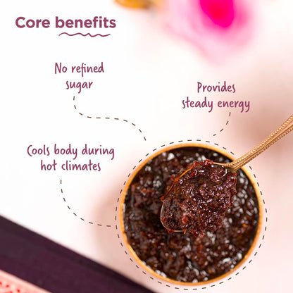 Two Brothers Natural Gulkand | Rose Petal Jam Made Without Refined Sugar | Sweetened with Raw Honey & Mishri | Natural & Traditional Preserve | Desi Gulab Gulkand