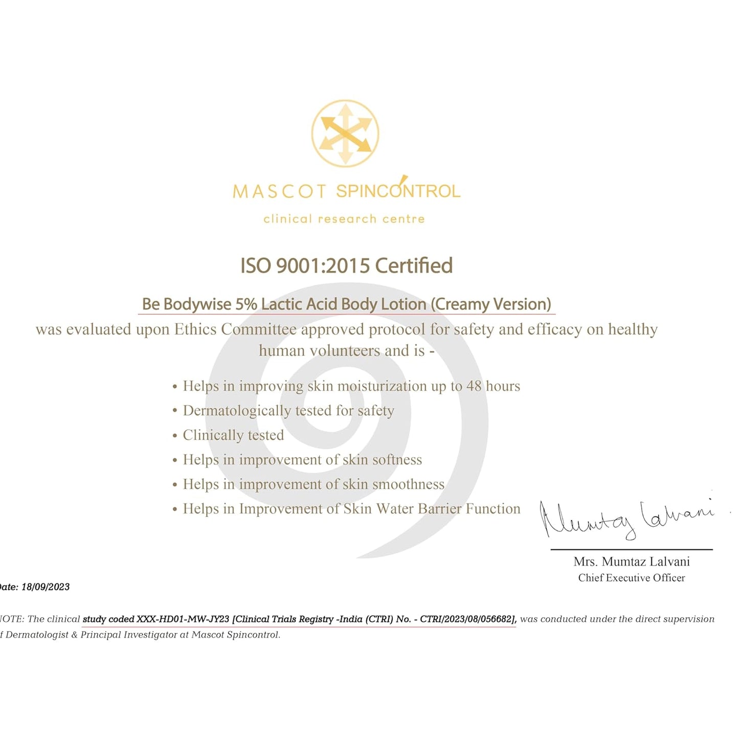 Be Bodywise 5% AHA Lactic Acid Body Lotion with 48Hr Moisturisation 200ml | Dermatologically Tested | Improves Skin Texture & Reduces Appearance of Strawberry Legs | With Lactic Acid, Aloe Vera & Cica Extract