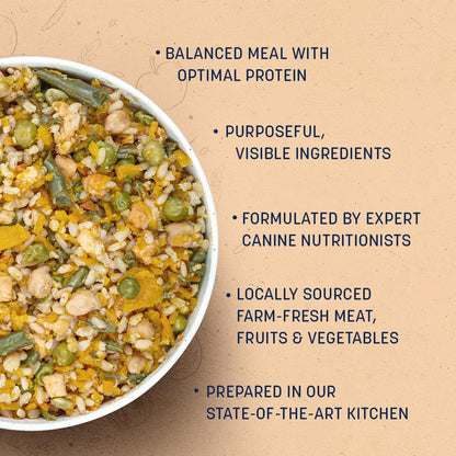 Sara's Wholesome by HUFT Classic Paneer & Veggies Dog Food – 300 gm | Wet Gravy Meal for All Breeds & Life Stages | No Artificial Flavours, Preservative-Free
