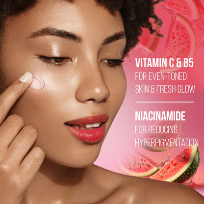 FACESCANADA Watermelon Fresh Glow Gel Creme, 50g | Niacinamide & Vitamin C & B5 | Youthful Glow | No Hyperpigmentation | Soft & Smooth Skin| Refreshing Face Moisturiser For All Skin Types | Vegan