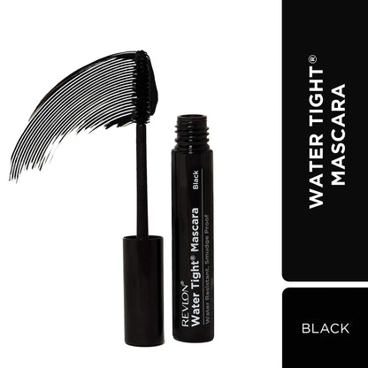 Revlon Mascara, Water Tight Mascara Makeup, Volumizing, Lasts up to 24 Hours, No Clump, Smudge Proof, Flake Proof, Black (761), 0.34 Fl Oz