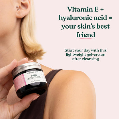The Body Shop Vitamin E Gel Moisture Cream, 50 ML - Suitable For Combination Skin | 48 Hr Hydration