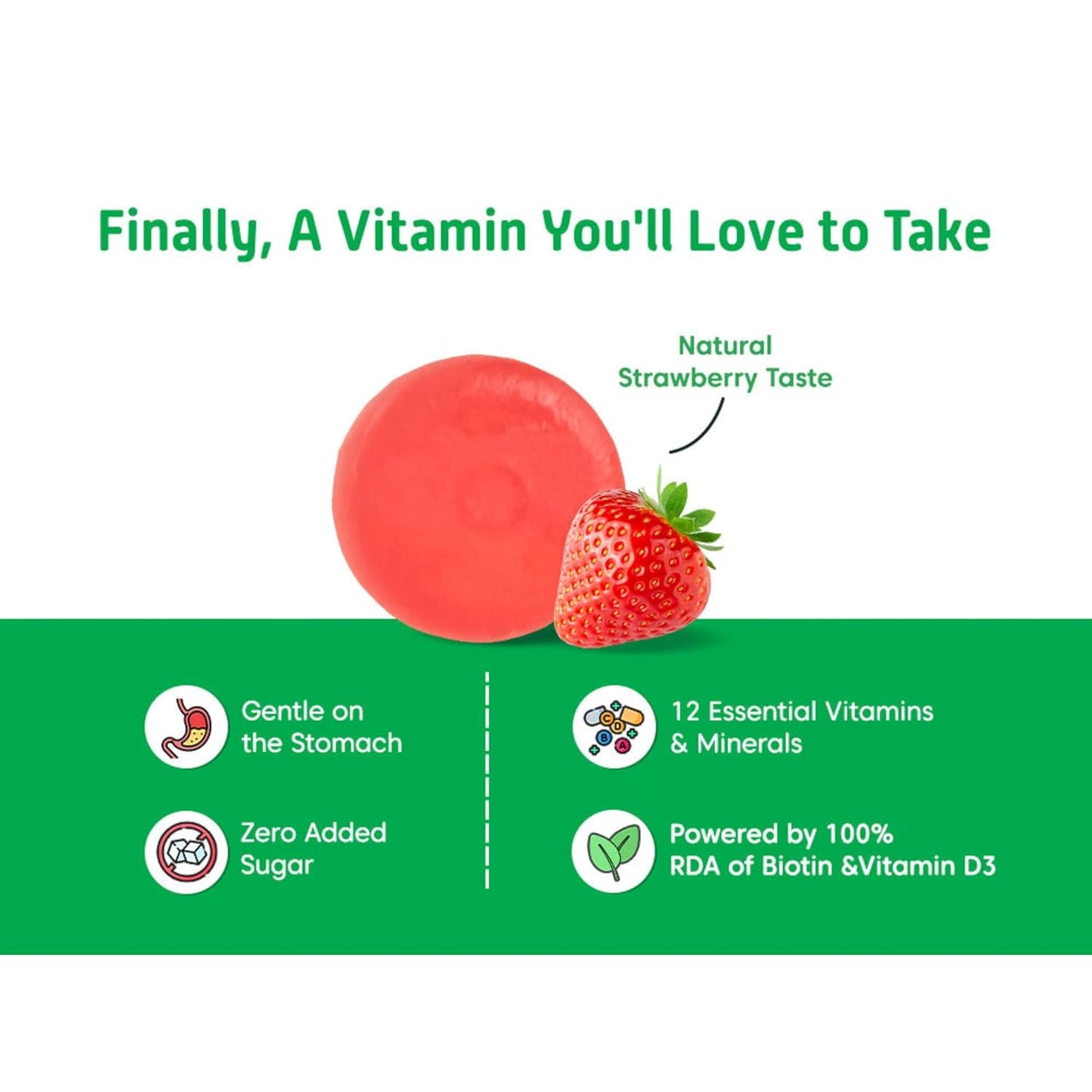 Little Joys Multivitamin Gummies For Mothers | 30 Day Pack | With Vitamin C, E, A, B12 D3 & B6 | Biotin, Iron, Zinc & Potassium | Boosts Immunity, Supports Bone Health & Maintains Energy Levels
