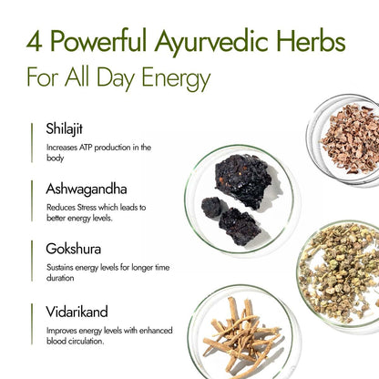 Kapiva Shilajit Energy Resin 20g | With 100% Pure Shilajit/Shilajeet | 500mg/Serving | Boosts All day Energy & Stamina | 40 Servings | Contains Aswagandha, Gokshura Vidharikand |100% Ayurvedic