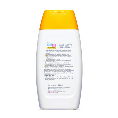 Sebamed Baby Sun Lotion|pH 5.5|Triple Protection with UVA/UVB- Filter|200 ml