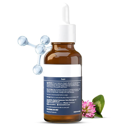 Man Matters Advanced Hair Serum 30ml | 23% actives (3% Redensyl, 2% Anagain & 1% Aminexil, Rosemary Leaf Extract) | Reactivates Hair Cells, Improves Density & Promotes Growth | Paraben Free