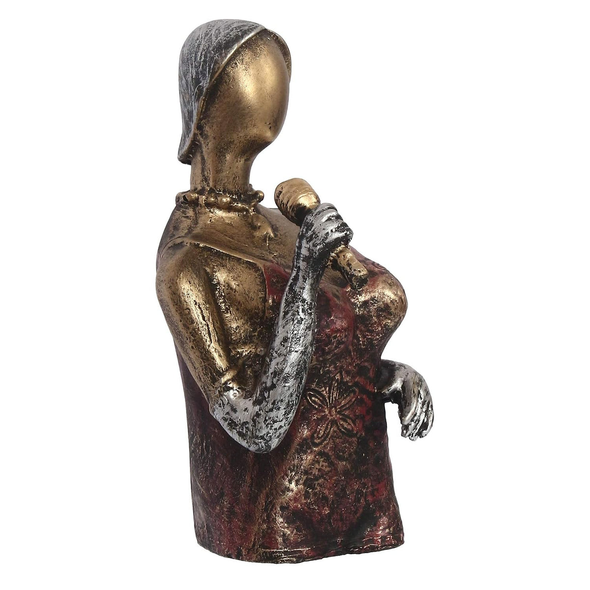 Singing Lady Decorative Statue