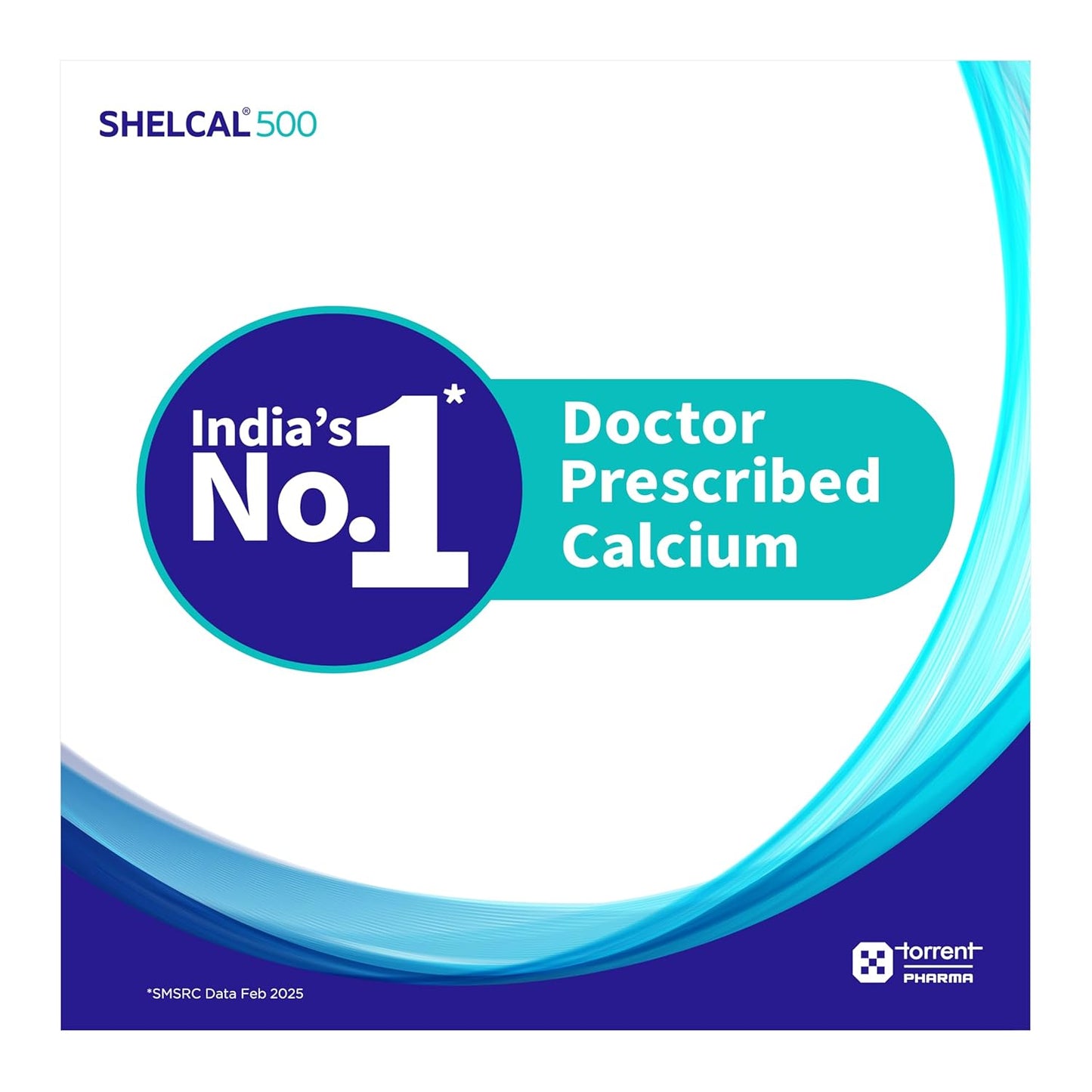 Shelcal 500 calcium with Vitamin D3 (30 tablets) | For Healthy and Strong Bone, Joint & Muscles | India's No. 1 Doctor's Prescribed calcium Supplement - By Torrent Pharma