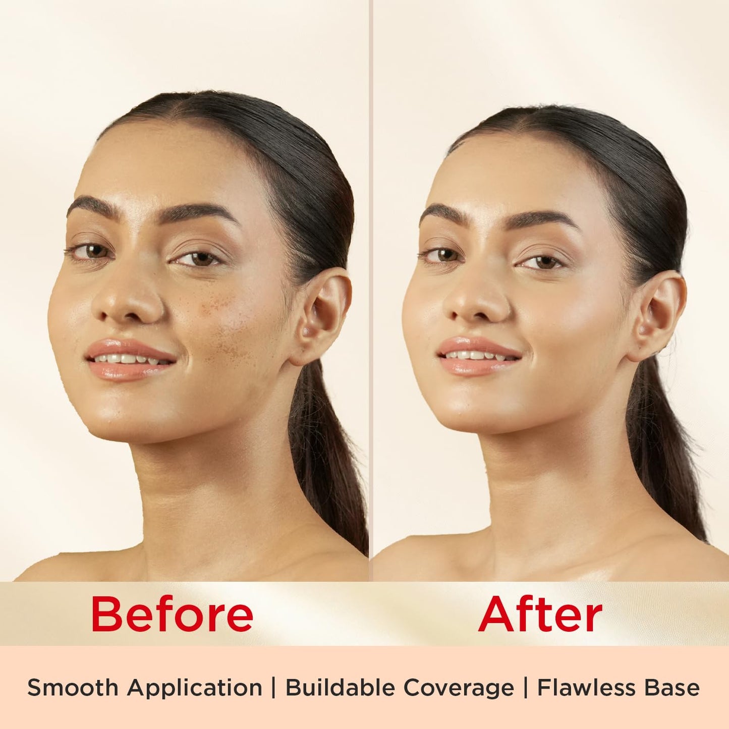 ME-ON Exquisite Whitening Cream Foundation Full Coverage For All Skin Type, Natural Finish (Shade 01 - Ivory)