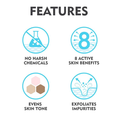 Joy Skin Polishing + Even Texture Tan Clear Salt Scrub| With Tamarind & Pink Salt |100% Vegan, No Parabens, No Harsh Chemicals| 200 ml