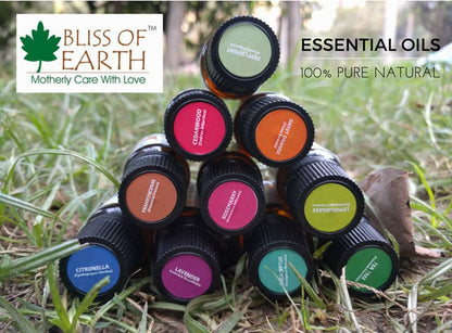 Bliss of earth Lemongrass Essential Oil,100% Pure Steam Distilled 10 ml