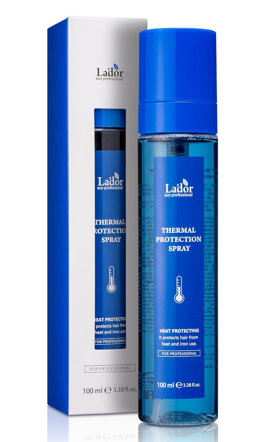 LADOR Thermal Heat Protection Spray (100ml) Heat & UV Protection Hair Nourishing Spray | Conditions, Reduces Frizz, Improves Elasticity | Korean Hair Care Products