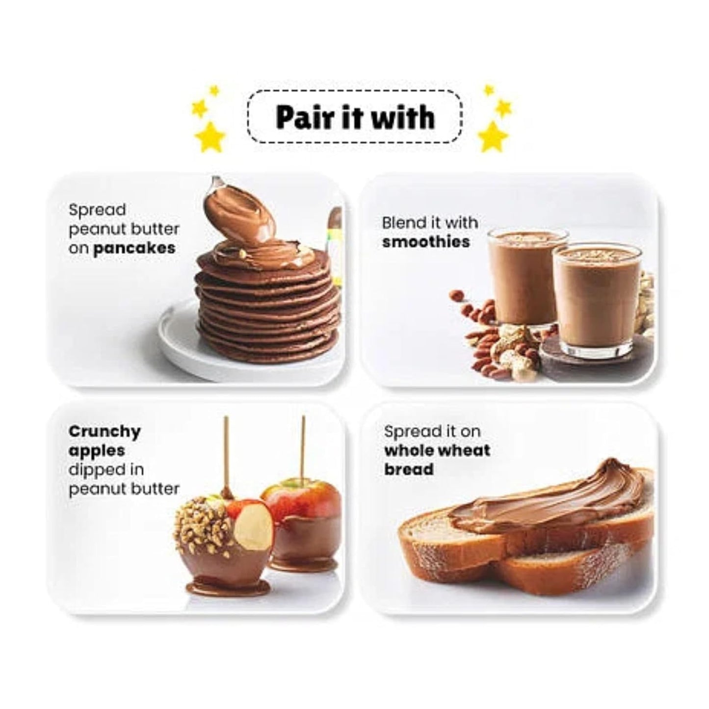 Little Joys Peanut Butter Chocolate Flavour | 23g Protein | No Refined Sugar & No Palm Oil | Sweetened with Jaggery | 500g