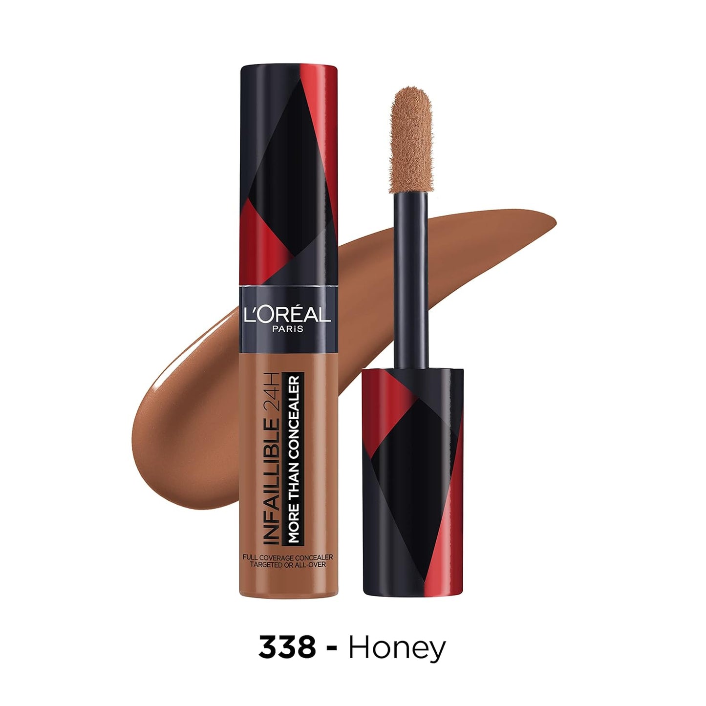 L'Oreal Paris Infallible Full Wear More Than Concealer - 338 Warm Dore, 10ml