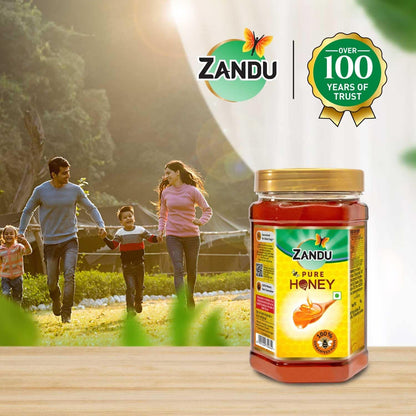 Zandu Pure Honey || 100% Pure || No Added Sugar & Adulteration, 1KG