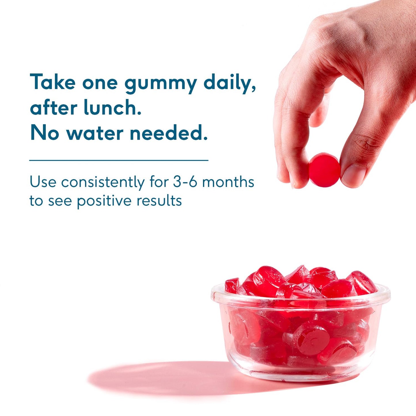 HealthKart HK Vitals Hair Strength (Strawberry, 60 Biotin Gummies) | With Zinc, Vitamin C, A, and E, Vegan, Gluten Free | For Healthier Skin, Hair, and Nails