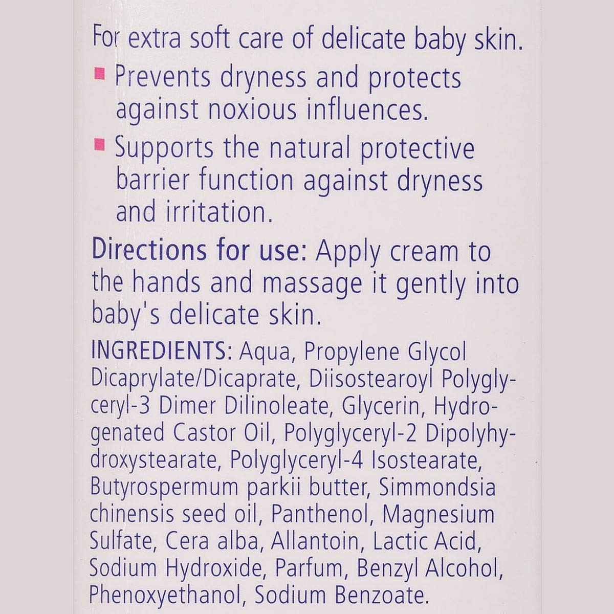 Baby Sebamed - Tube of 200 ml Cream