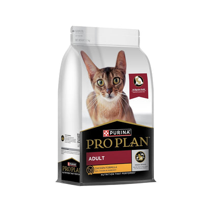 Purina Pro Plan Adult Cat Dry Food with Chicken, 1.2kg Pack | With Chicken, High Quality Nutrition, Complete & Balanced Diet, Essential Vitamins & Minerals