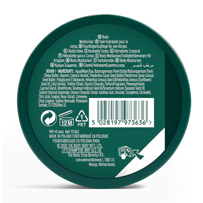 The Body Shop British Rose Body Butter | 96-Hour Deep Moisture | Softens Skin with Rose & Shea Butter Extract | Non-Greasy Cream | Dermatologically Tested | Perfect for Normal Skin | 200ml