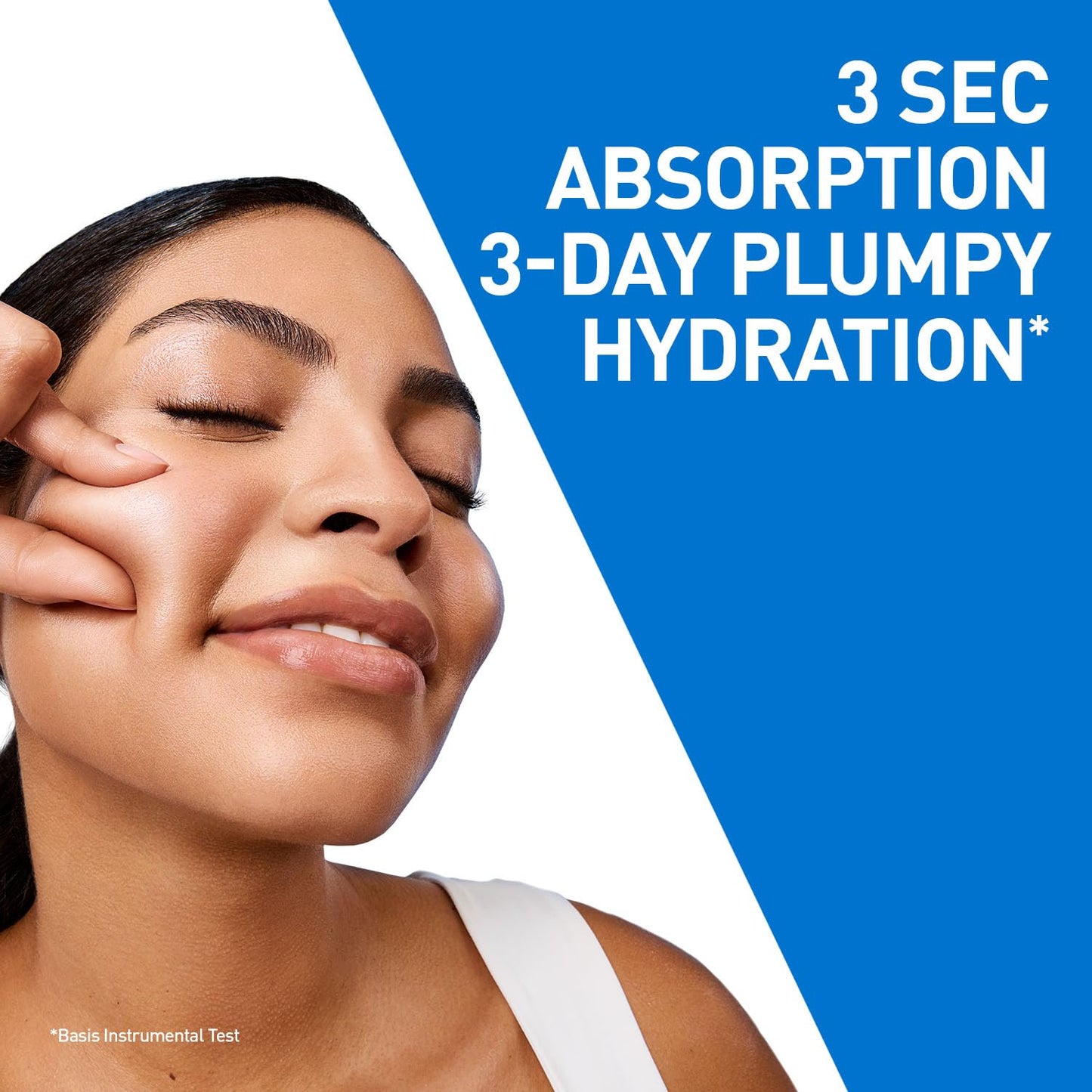 CeraVe HA Water Gel with Hyaluronic Acid, Ceramides & Niacinamide for Plumpy hydration|Oil-free gel moisturizer| 3 sec fast absorption| Dermat recommended for Women & Men| 25 ml