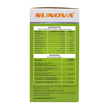 Sunova Easylife - Daily use Multivitamin , Natural Energy Booster, manages fatigue and provides energy to body