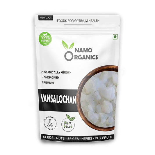 Namo Organics - Banslochan - 1 Kg - vanshlochan (vanslochan tabasheer For Eating) (1 Kg)