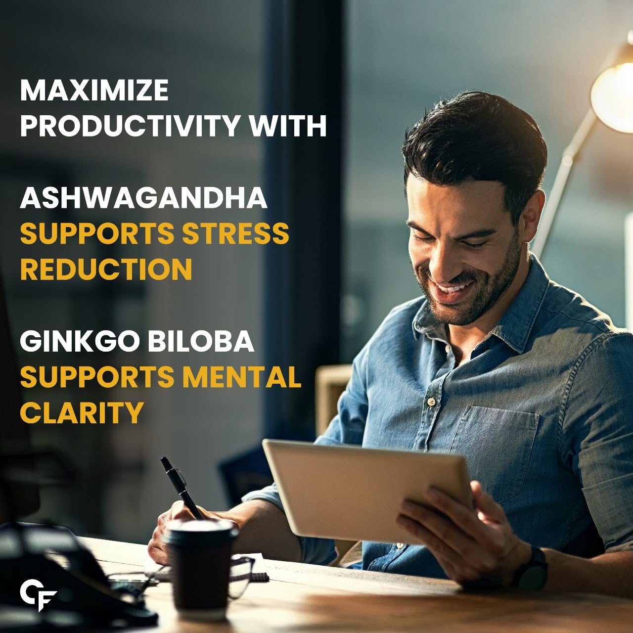 Carbamide Forte Testosterone Booster Supplement | Testosterone Supplement For Men To Support Energy, Stamina & Strength | 60 Tablets