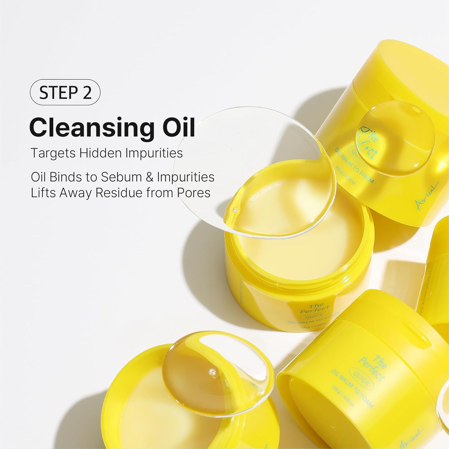 Ariul The Perfect Oil Balm to Foam Cleanser 100ml | Korean Makeup Remover & Facial Cleanser for Deep Cleansing, Sebum Control, Pore Care & Hydration