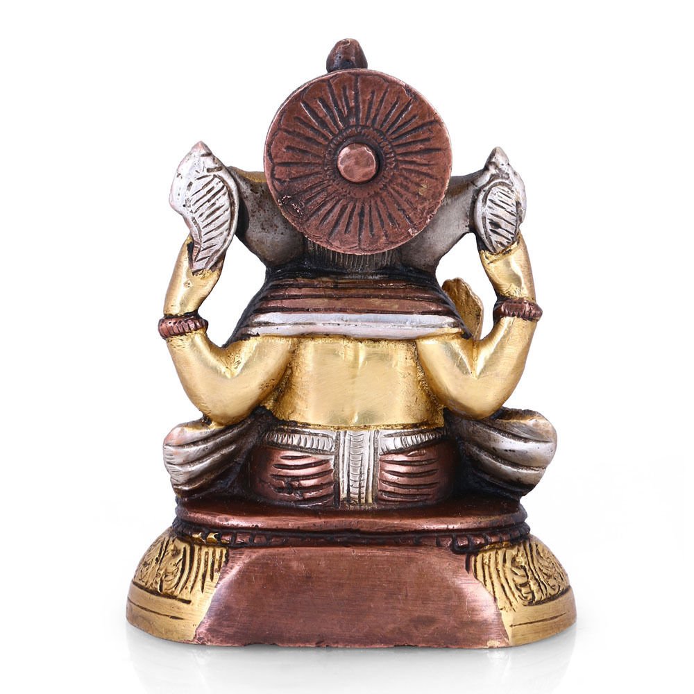 God Ganesha Brass Idol Elephant Success Lord Ganesh Sculptures
