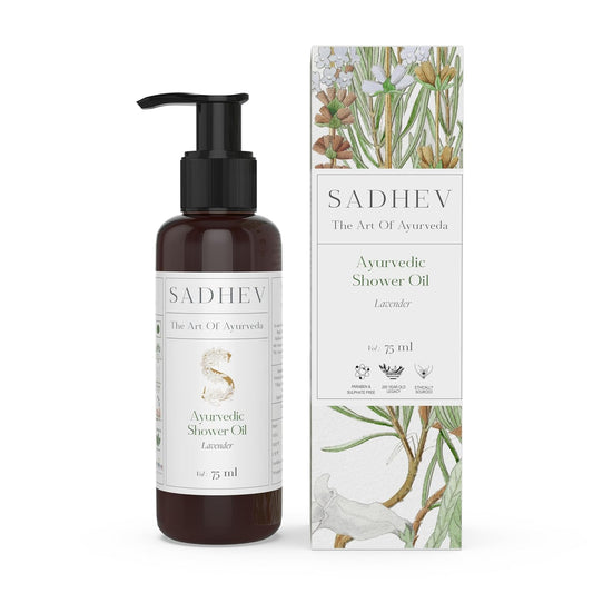 Sadhev Lavender Shower Oil - 75ml