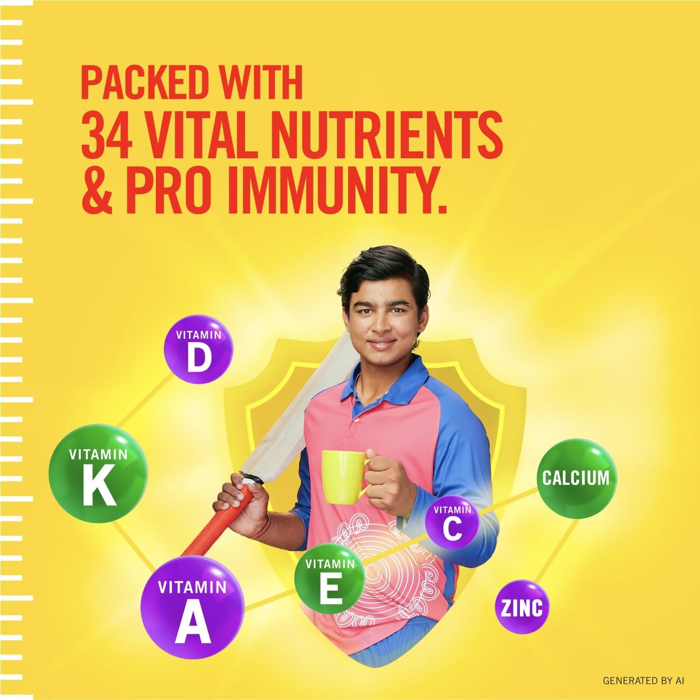 Complan Nutrition Drink Powder for Children, Creamy Classic Flavour, 1 Kilogram Carton | Nutrition drink for kids with protein & 34 vital nutrients