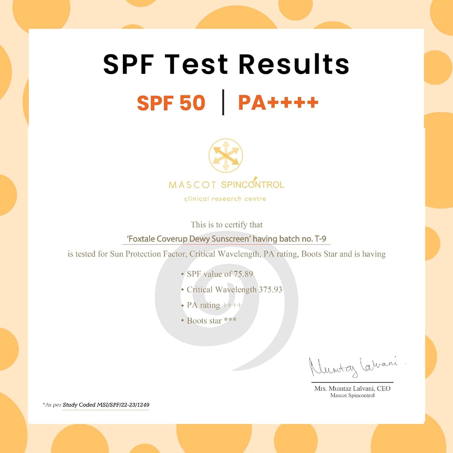 Foxtale SPF 50 Vitamin C Glow Sunscreen with PA++++ & Niacinamide | Lightweight | Fast Absorbing | UVA and UVB Filters | Prevents Tanning | No White Cast | Non-Greasy | For Men & Women | All Skin Types | 50 Ml