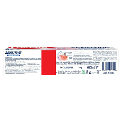 Colgate Sensitive Everyday Protection Toothpaste, For Sensitivity Relief, 80g