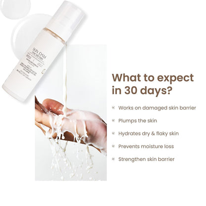 Personal Touch Skindam Crème Milky Skin Toner & Mist 2 In 1 | Squalene, Meadowfoam, Argan Seed Oil, Buildable, Weightless, Makeup Friendly | Oily Dry Sensitive Combination | 72 Hours Hydration | 100 ML