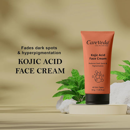 Kojic Acid Face Cream For Reduces Dark Spots & Pigmentation Suitable For All Skin Types 50gm