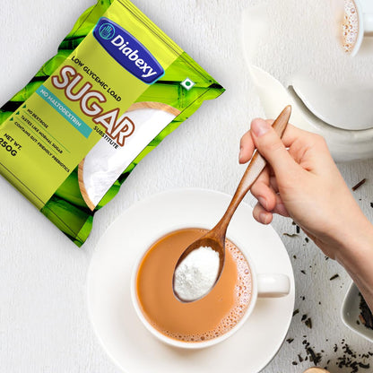 Diabexy Sugar Free Sweetener/Sugar | Sugarfree Powder | No Maltodextrin | No Dextrose- 250g