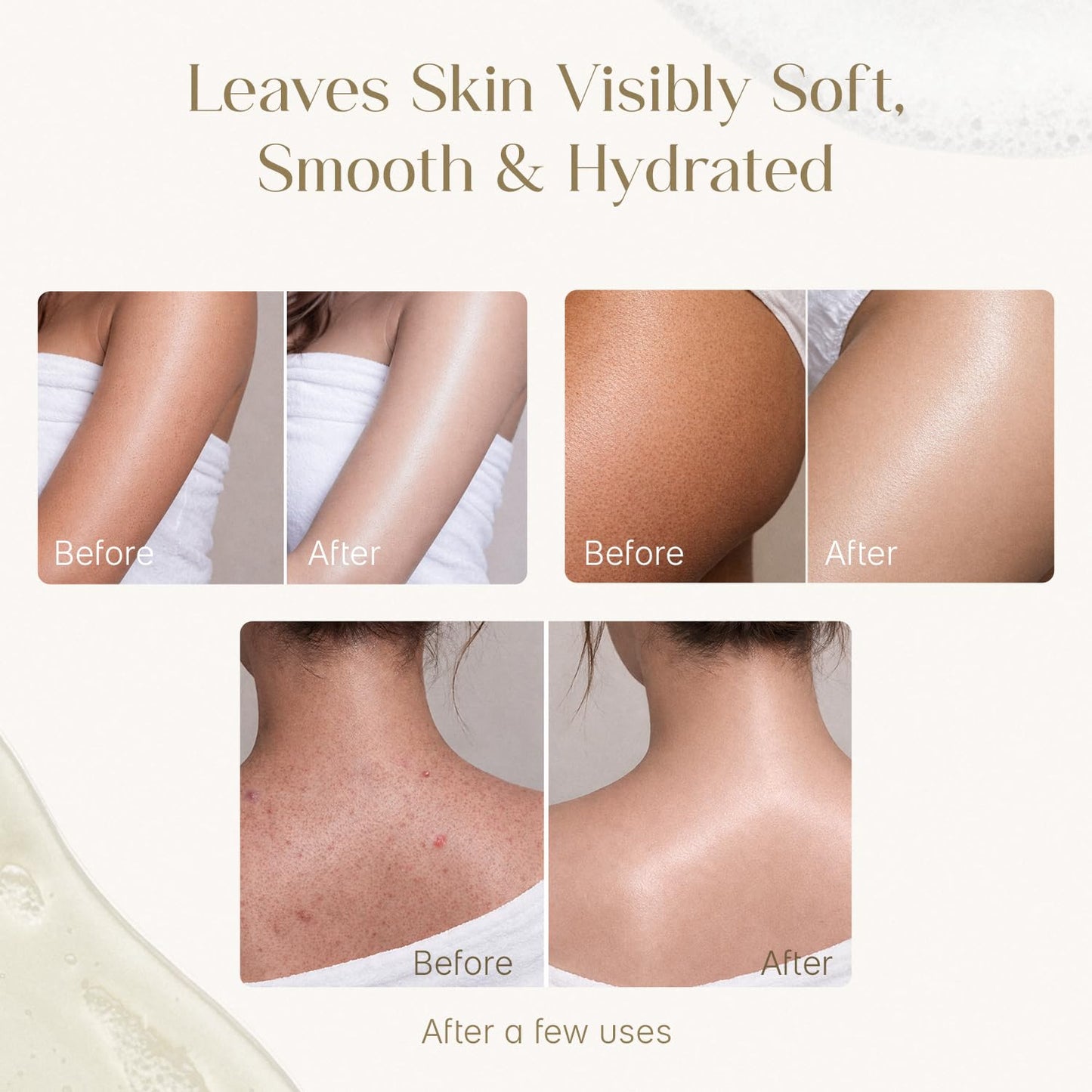 Seoulskin Exfoliating Shower Oil with 1% Salicylic Acid & 1% Lactic Acid | For Body Acne, Strawberry Skin, De-Tan | With Avocado & Rosehip Oil | Gentle Exfoliating Shower Gel | Oil-to-Foam Lather | Non-Drying | Korean Skincare | Shower Oil | 300 ml