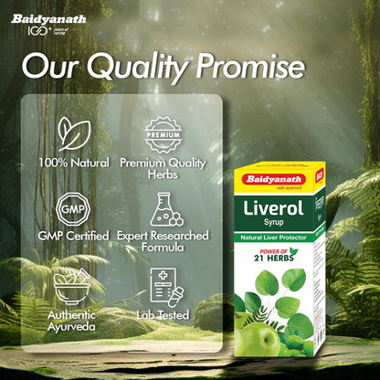 Baidyanath Liverole Syrup - 450 ml