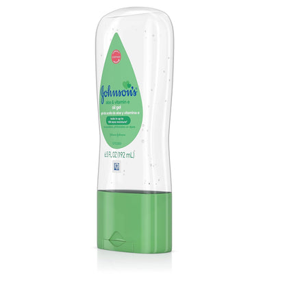 Johnson's Baby Gel Oil with Aloe & Vitamin E 6.5 Ounces